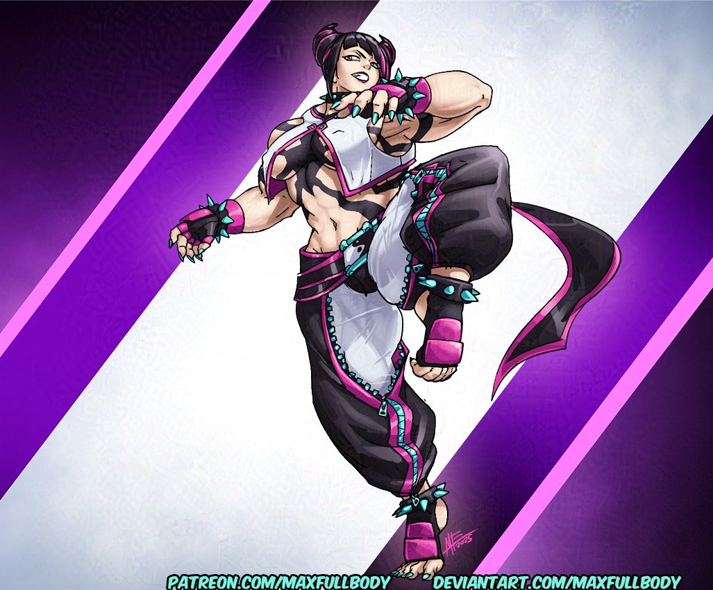 Street Fighter: Juri Han Max! Evil Jolyne Cujoh has a pretty rad