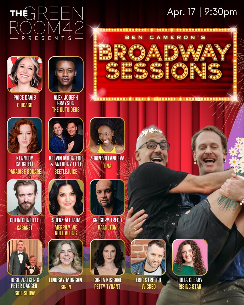 Broadway Sessions (@bwaysessions) on Twitter photo Wedding serenades and LOVE! And you are invited to celebrate <a href="/BenDoesBROADWAY/">Ben Cameron</a> and Grant they get hitched in Broadway Sessions style thegreenroom42.venuetix.com Wedding serenades and LOVE! And you are invited to celebrate <a href="/BenDoesBROADWAY/">Ben Cameron</a> and Grant they get hitched in Broadway Sessions style thegreenroom42.venuetix.com