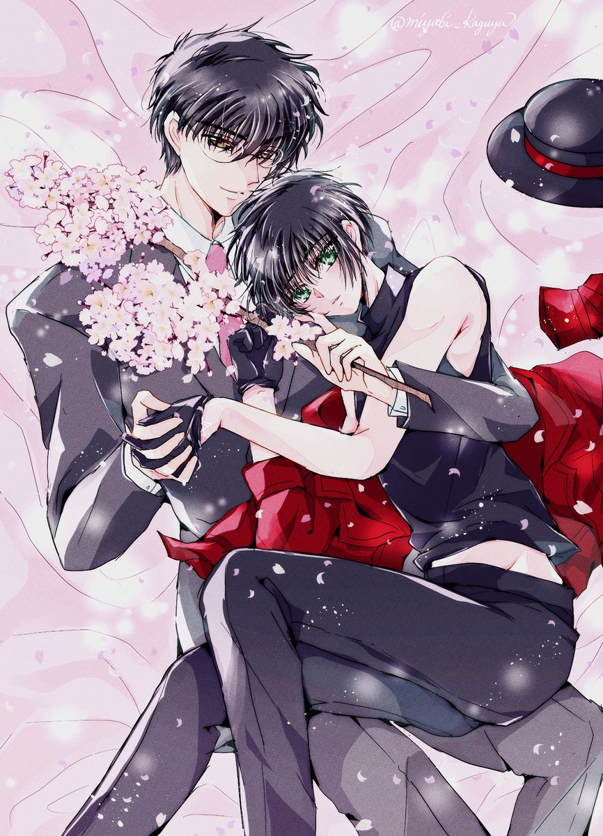 🌸桜塚星史郎 様🌸
記念すべき60歳の還暦を迎える今年の春に、桜に攫われてやってきたねんどろ昴流くん🌸👼🗼

赤いちゃんちゃn……おべべも着てるし❤️
これはもう星史郎さんへの還暦祝い品で間違いないですね！🌸😎👴💝
#東京BABYLON　#桜塚星史郎_還暦星誕祭