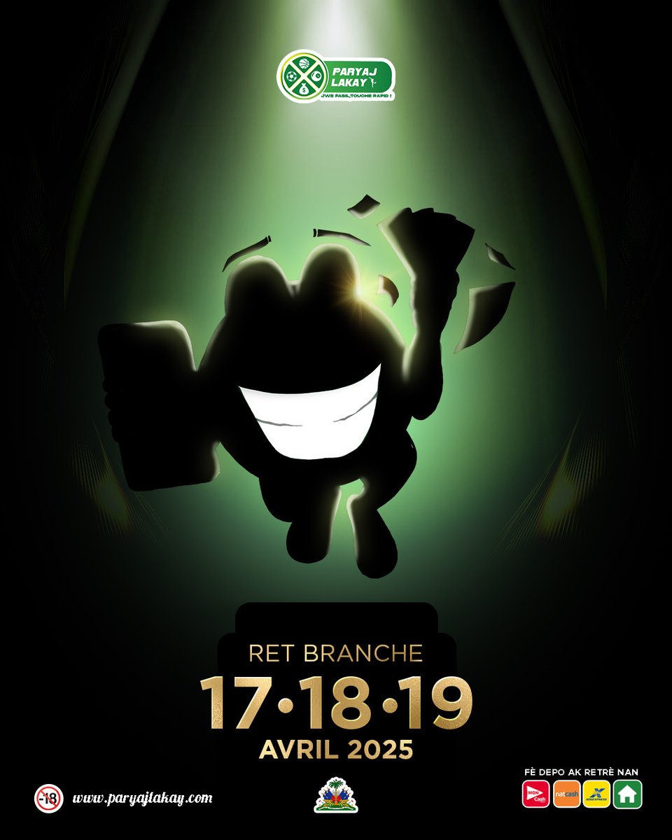 TIM TIM ... 👀 Bwa chèch!!!

PREMYE moun ki di nan kòmantè a kisa Paryaj Lakay ap prepare pou kliyan li yo wikenn sa e bay ide ki dèyè afich la ap gen 1000 goud sou kont Paryaj Lakay li☺️

Let's go‼️👇