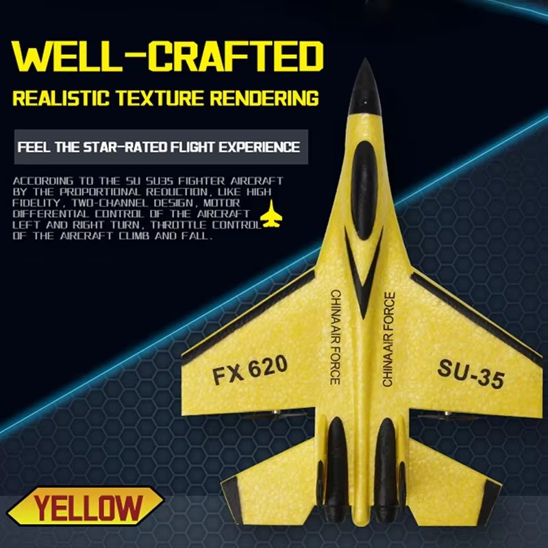 AliShoppy's tweet photo. Perfect for indoor-outdoor fun!
RC Foam Aircraft SU-35 - 2.4G Radio Control Glider
🎈 12-15min flight time with 3.7V 160mAh battery
🎈 Includes remote controller, propellers, and USB charger
🔗 Click &amp; Buy: https://t.co/X37QF2YFET https://t.co/VF1Xs9Osng