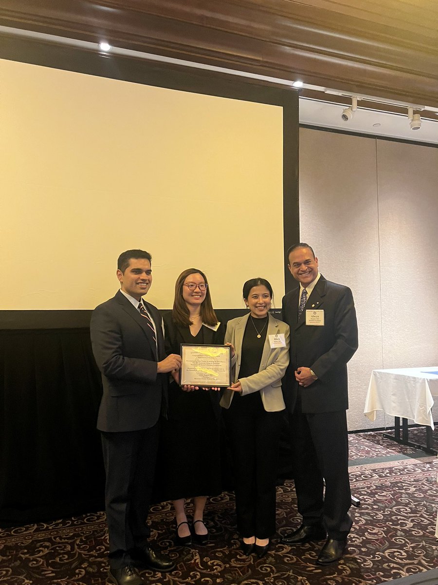 rhea (@rheabohra1995) on Twitter photo Thank you to the <a href="/WorcDMS/">Worcester District Medical Society</a> for this honor and a wonderful evening.
Grateful for my team, Ann and Abhishek and <a href="/svhmedres/">SVH Worcester IM residency</a> for their guidance and support ✨ ACP Doctors Dilemma Champions 2025 Thank you to the <a href="/WorcDMS/">Worcester District Medical Society</a> for this honor and a wonderful evening.
Grateful for my team, Ann and Abhishek and <a href="/svhmedres/">SVH Worcester IM residency</a> for their guidance and support ✨ ACP Doctors Dilemma Champions 2025