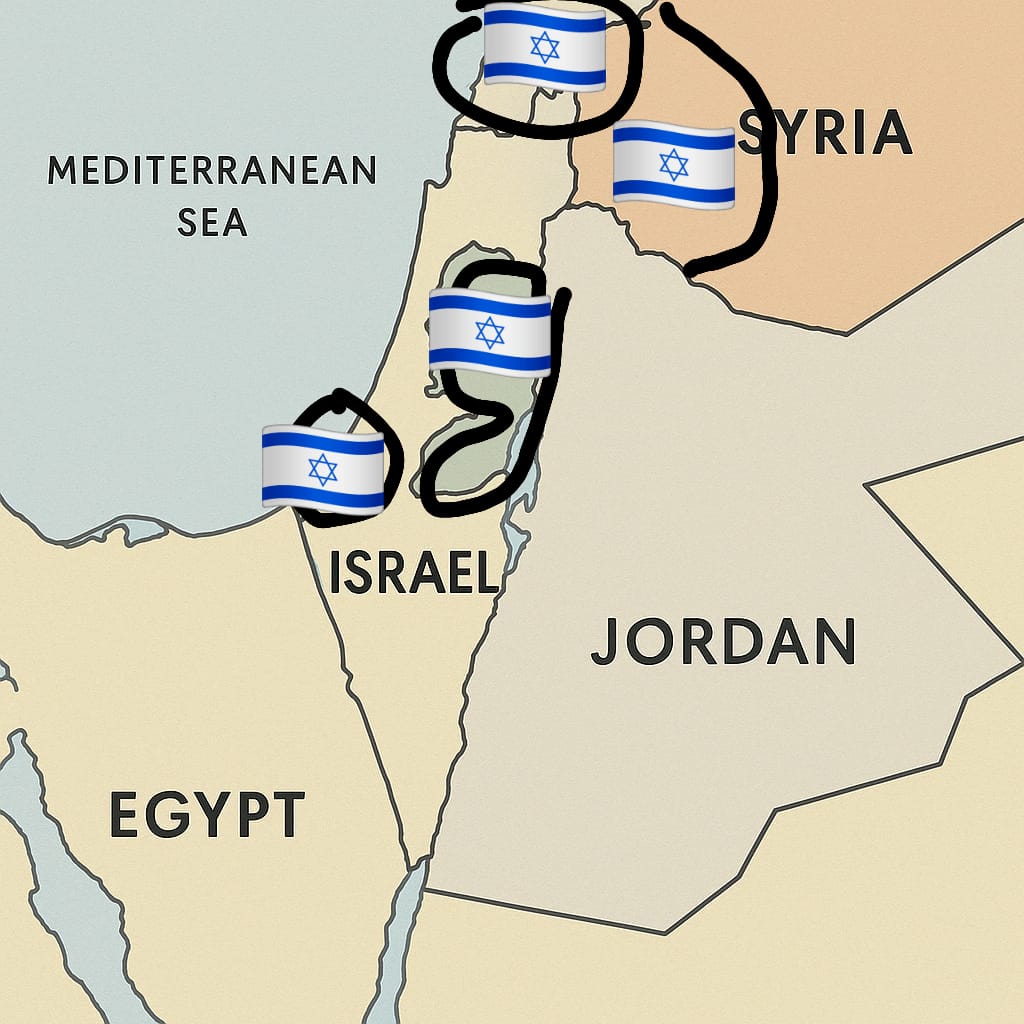 israelnewspulse's tweet image. Soon Israel will annex Judea &amp;amp; Samaria, Gaza, part of Lebanon and part of Syria.

All our muppet neighbors who attacked us, fired rockets and missiles and launched UAVs at us will learn the hard way.

Anyone who fucks around will find out.