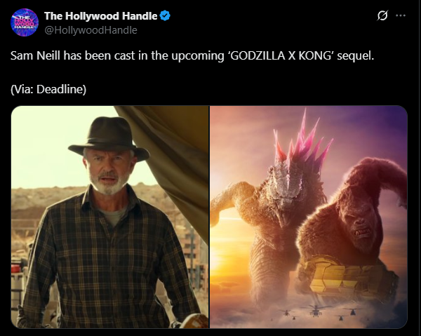Edrick1954's tweet photo. Monsterverse has come full circle. https://t.co/ky8e8rIBOC