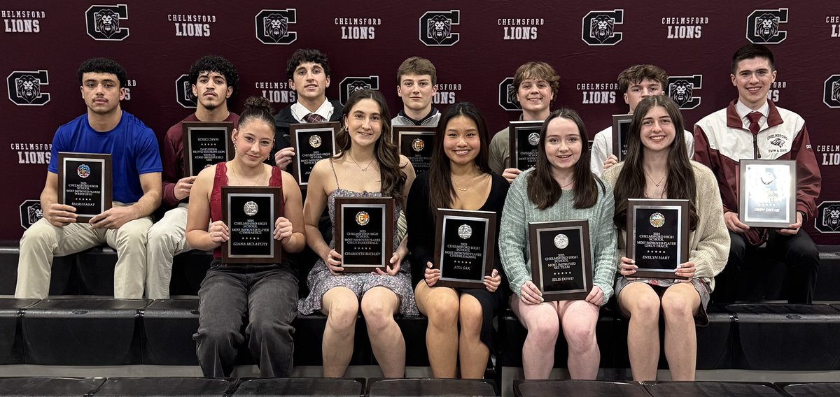 _LionsAthletics's tweet photo. Congratulations to all of our Award Winners from our Winter Sports Awards Night!
MVPs, MIPs, Scholar Athletes, MVC 1st and 2nd Team 🏆 @CPSchoolsMA @CHS_Tundra @CHSASBoosters https://t.co/wPBWqlA0w8