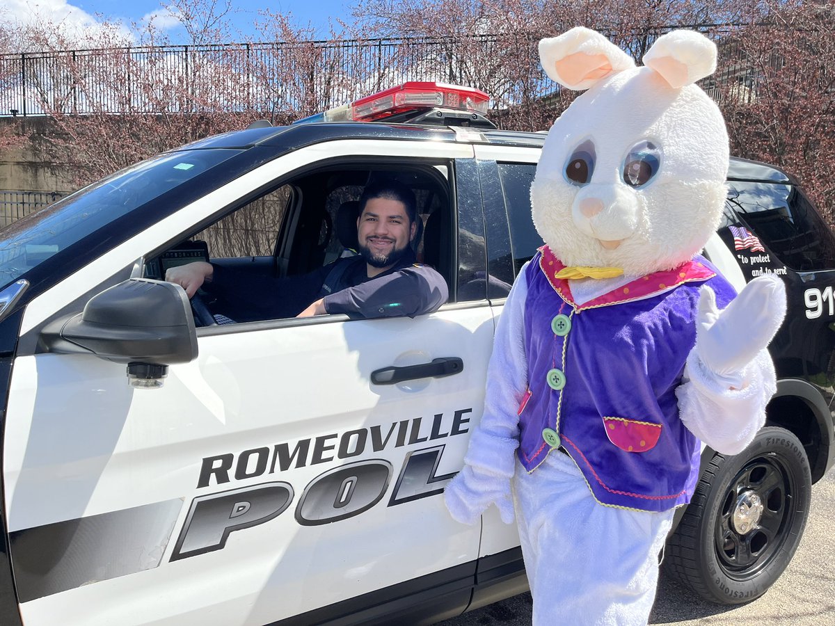 Due to the high cost of eggs, the Easter Bunny has asked for an escort while delivering this year.