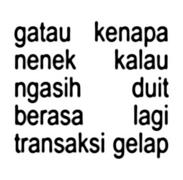 Kenapa gitu? Padahal tinggal kasih aja. 😭