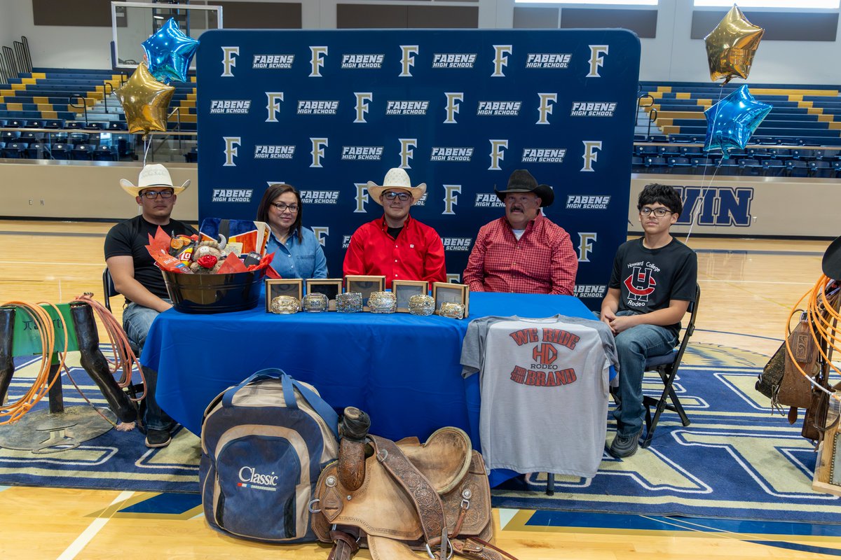 Fabens Independent School District (@fabensisd) on Twitter photo Big shoutout to #RodeoStar Josh Barraza for roping in a full ride to <a href="/HC_BigSpring/">Howard College</a>! 🐴🎓
Your grit, grind, and rodeo skills lassoed a bright future—congrats, champ!
#SmallTownTough Big shoutout to #RodeoStar Josh Barraza for roping in a full ride to <a href="/HC_BigSpring/">Howard College</a>! 🐴🎓
Your grit, grind, and rodeo skills lassoed a bright future—congrats, champ!
#SmallTownTough