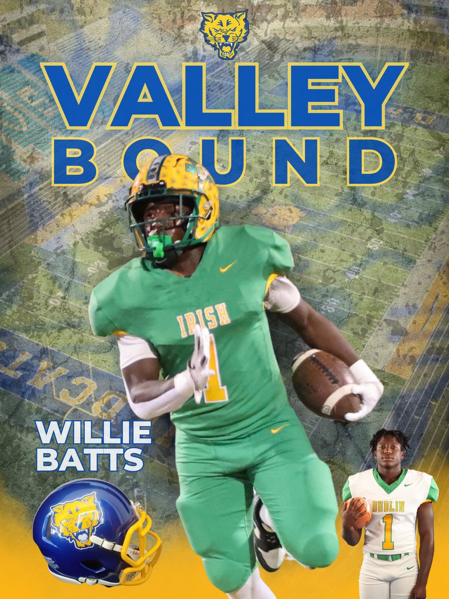 Dublin City Schools (@dcsirish) on Twitter photo Willie Batts accepts preferred walk on at <a href="/FVSUFootball/">FVSU Football</a> Batts rushed for 1,306 yards and 17 touchdowns, ranking second on the team in both categories. He also led the team with 22 total touchdowns. <a href="/OfficialGHSA/">GHSA</a> <a href="/GPBsports/">GPB Sports</a> <a href="/SEWingTClinic/">Roger Holmes</a> <a href="/sportsguymarv/">Marvin L James II</a> Willie Batts accepts preferred walk on at <a href="/FVSUFootball/">FVSU Football</a> Batts rushed for 1,306 yards and 17 touchdowns, ranking second on the team in both categories. He also led the team with 22 total touchdowns. <a href="/OfficialGHSA/">GHSA</a> <a href="/GPBsports/">GPB Sports</a> <a href="/SEWingTClinic/">Roger Holmes</a> <a href="/sportsguymarv/">Marvin L James II</a>