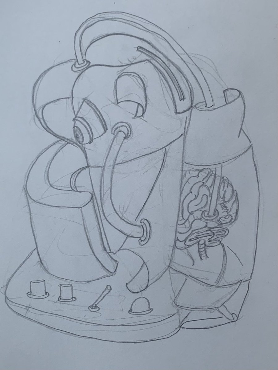 44artllc's tweet photo. “Brain 🧠 in the Vat Theory” #Art #ArtDefinesMe #Neurodivergent #NeurodivergentArtist #Autism https://t.co/BW23K7KIl7
