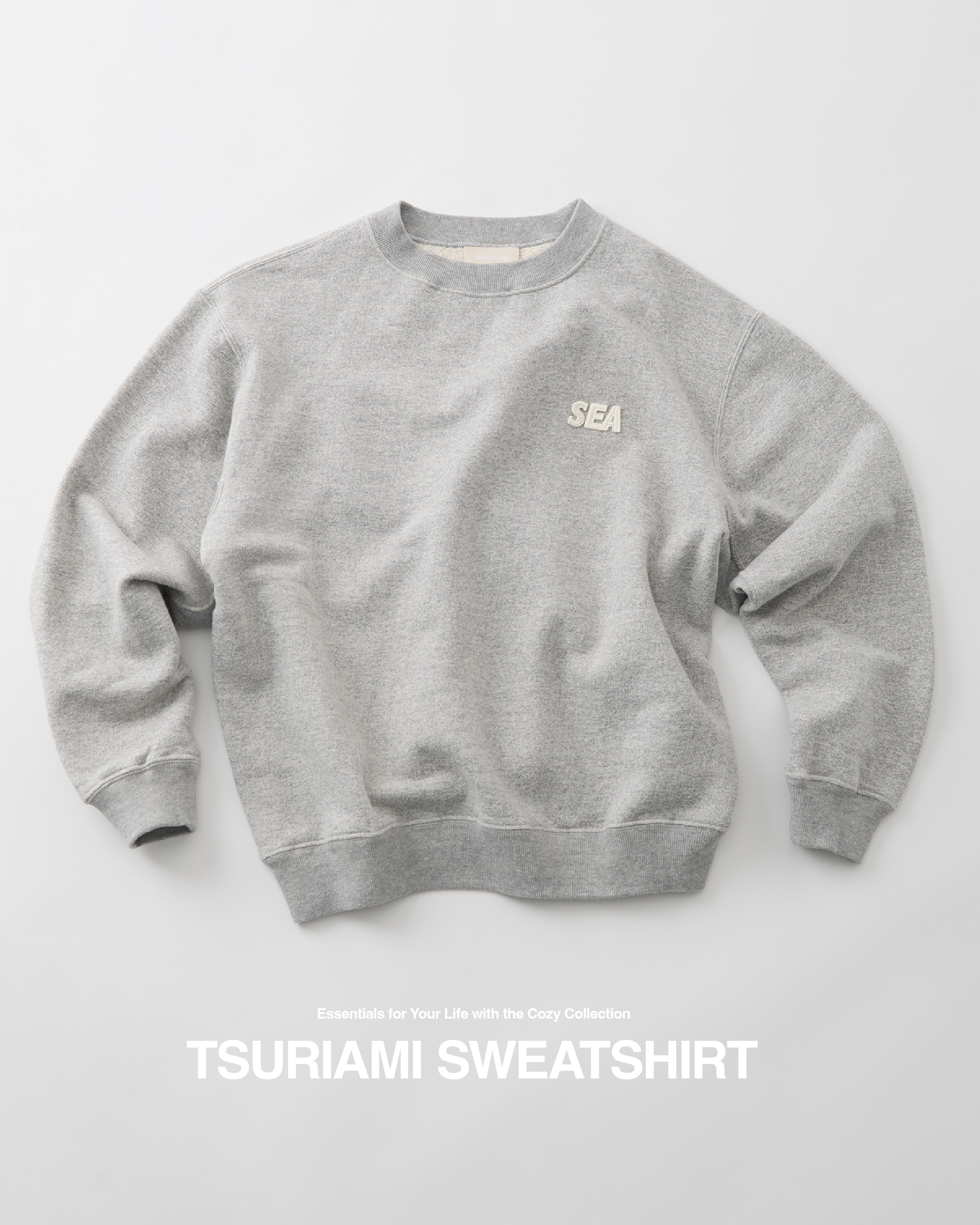 ★Lサイズ★ウィンダンシー★cozy tsuriami sweat shirt COZY TSURIAMI SWEATSHIRT – WIND AND SEA