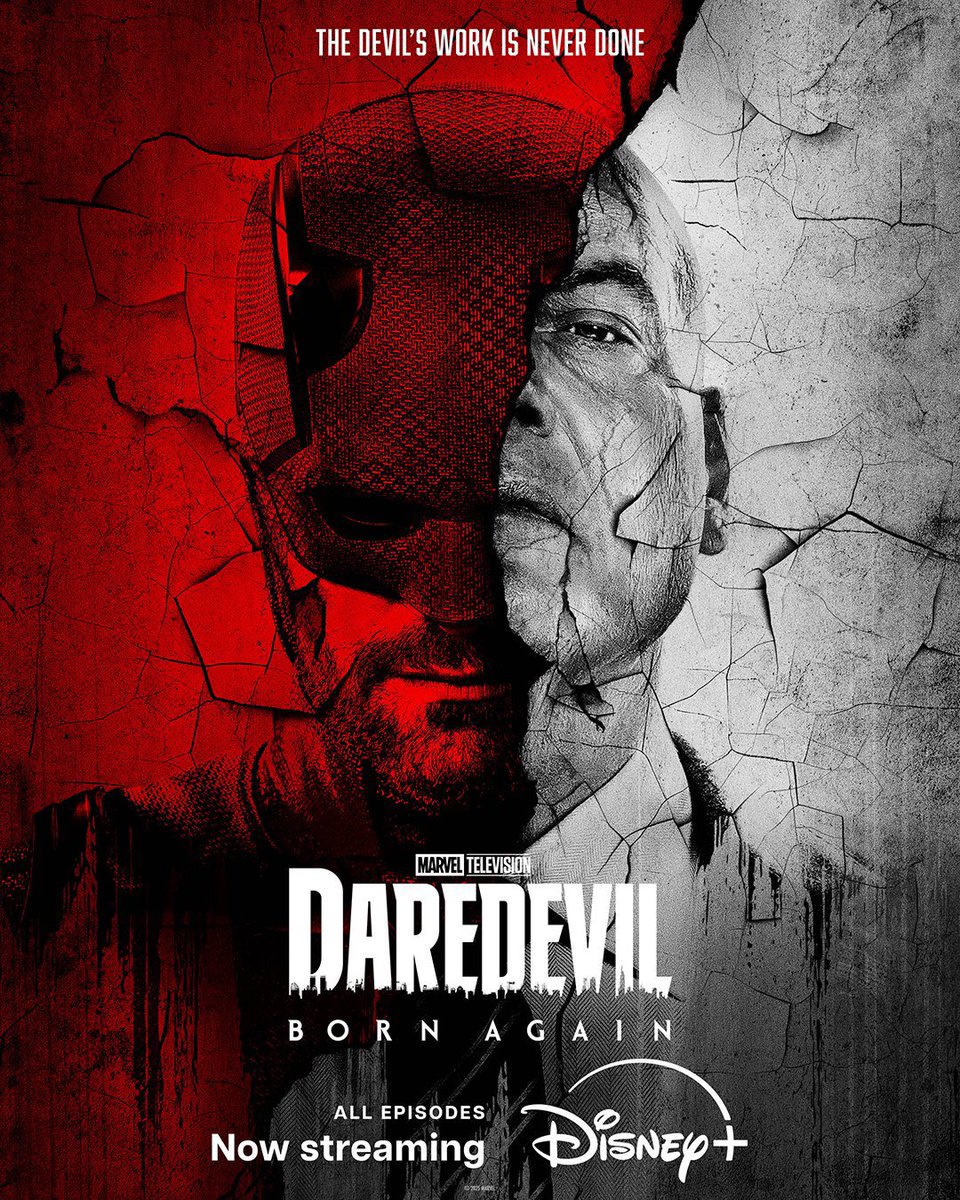 Final poster for ‘DAREDEVIL: BORN AGAIN’

Read our review: bit.ly/DareDF