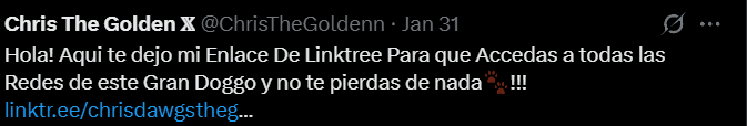 AlexEXEXD's tweet photo. @ChrisTheGoldenn Ah no, así sale en tu twit, o fue adredé? :V? https://t.co/roEXLeFxui