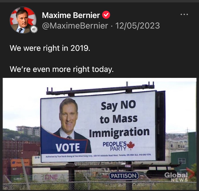 I witness that he did say that.