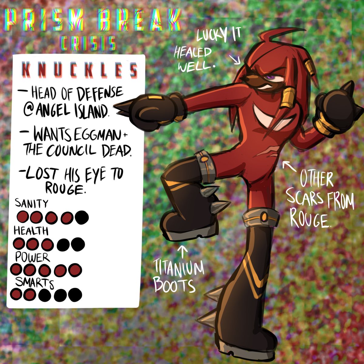 theseiway's tweet photo. The first of many many stat sheets, Knux and Tails. 

#SonicTheHedeghog #infectionau https://t.co/NoY7vm2AyN