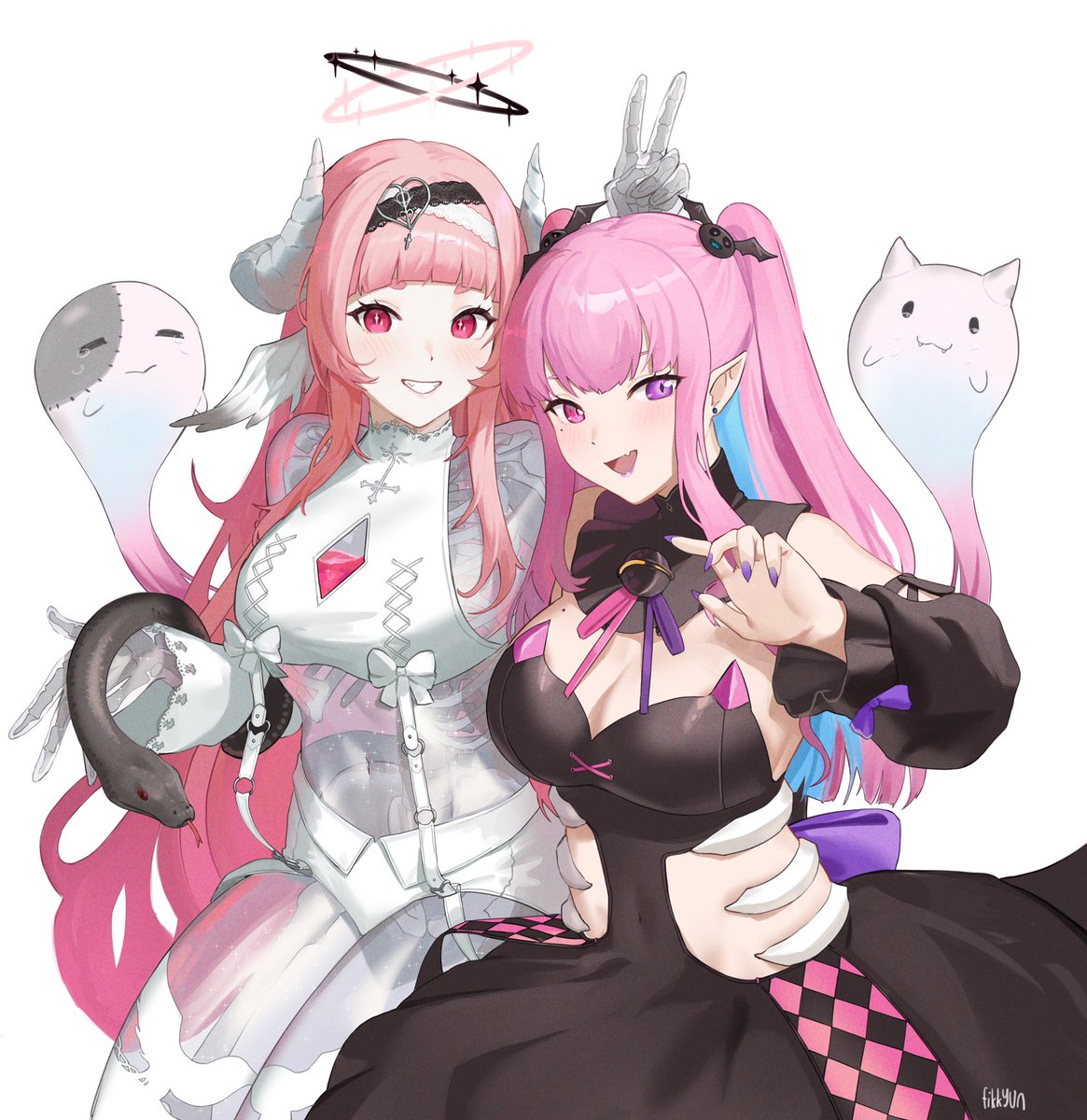 GHOST + ANGEL!
ANGEL + GHOST!

#CelArt
🎨: @.fikkyun