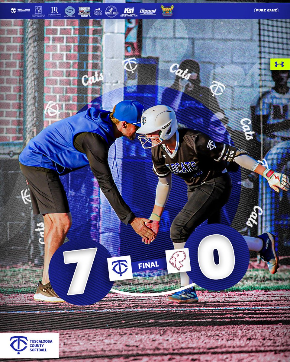 AREA WIN!! We head to Prattville Thursday to conclude area play.

#GoCats | #SetApart