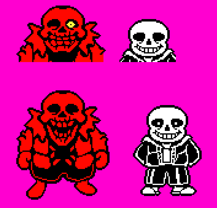 Working on an underfell take called VILEHEART. I can't wait to show you all what I have in store for this!

#underfell #undertale #pixelart #undertaleAU #art