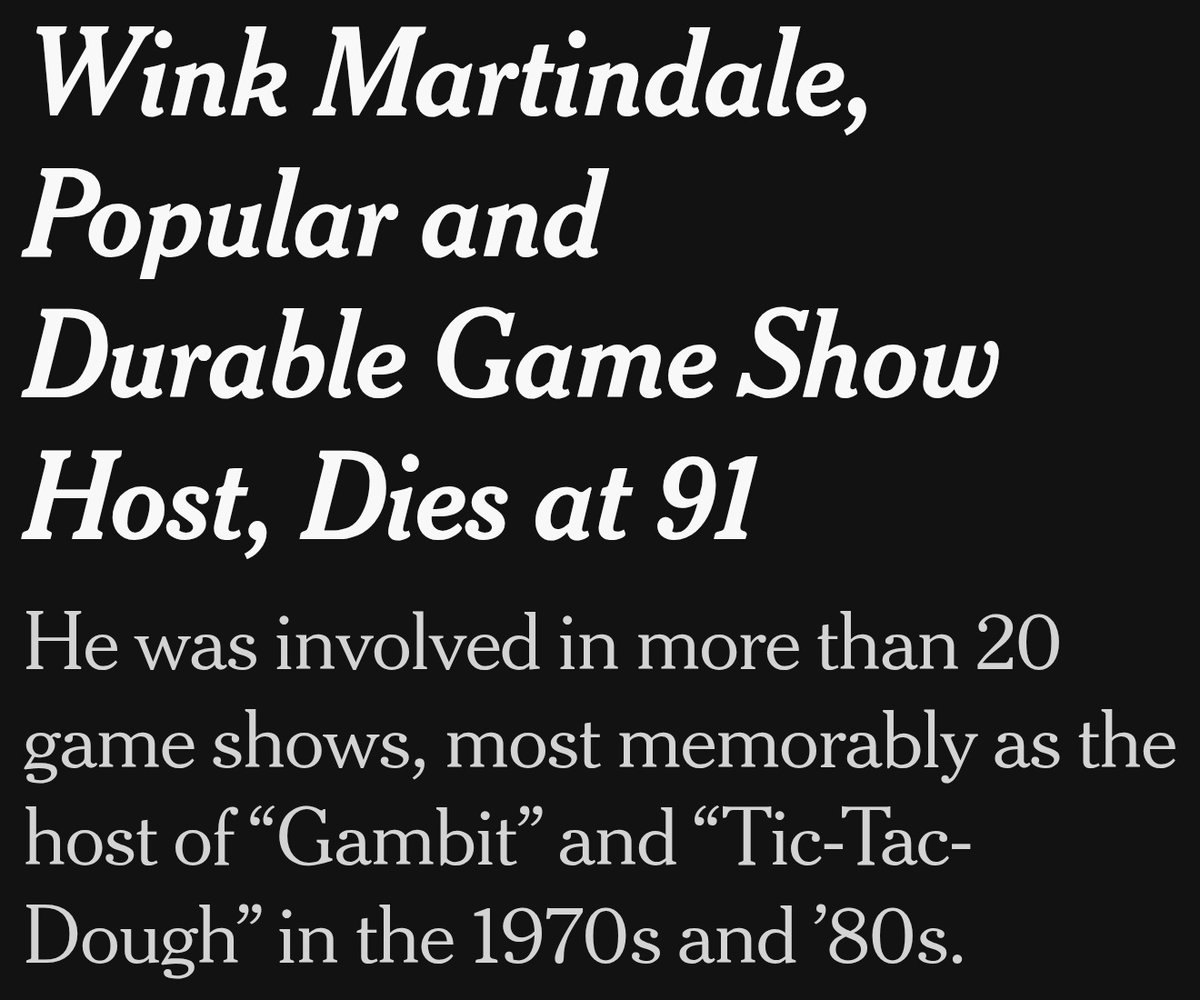 KeithMalinak's tweet image. So sad to see that Wink Martindale has passed away.
He was a big part of my childhood....and he was EVERYWHERE!