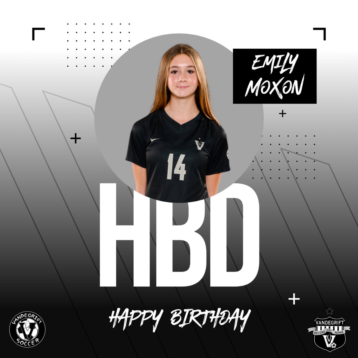 Happy Birthday to Freshman Emily Moxon!