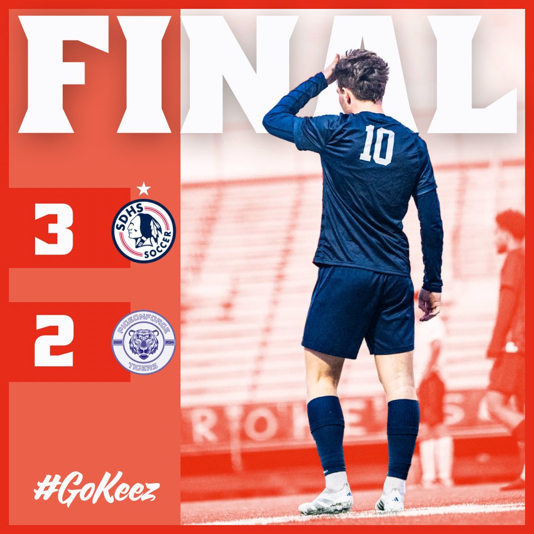 Great win over a very talented Pigeon Forge side! #GoKeez

⚽️⚽️ Karl Henkenjohann
⚽️ Jude Straussfogel

Assists by: 
Turner Williams
Jude Straussfogel
