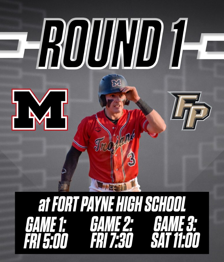 Round 1 gets started Friday night at Fort Payne!