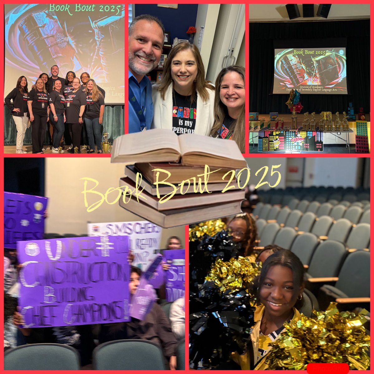 Thank you to all the schools who participated in the 2025 Book Bout Competition!!!! ⁦<a href="/MDCPSAcademics/">Div of Academics</a>⁩ ⁦<a href="/SuptDotres/">Jose L. Dotres, Ed.D.</a>⁩ ⁦<a href="/LDIAZ_CAO/">Lourdes Diaz</a>⁩
