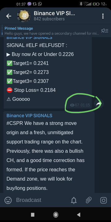 AndrewGriUK's tweet photo. SIGNAL #ELF #ELFUSDT :
▶ Buy now At or Under 0.2226
✅Target1= 0.2241
✅Target2= 0.2273
✅Target3= 0.2307
⛔ Stop Loss= 0.2184
⚠ Gooooo
It's been a wild ride!! 🚀
#SPOT #Money #ビットコイン
Take part of our wonderful family now, PM ME! https://t.co/s3P800XUOD