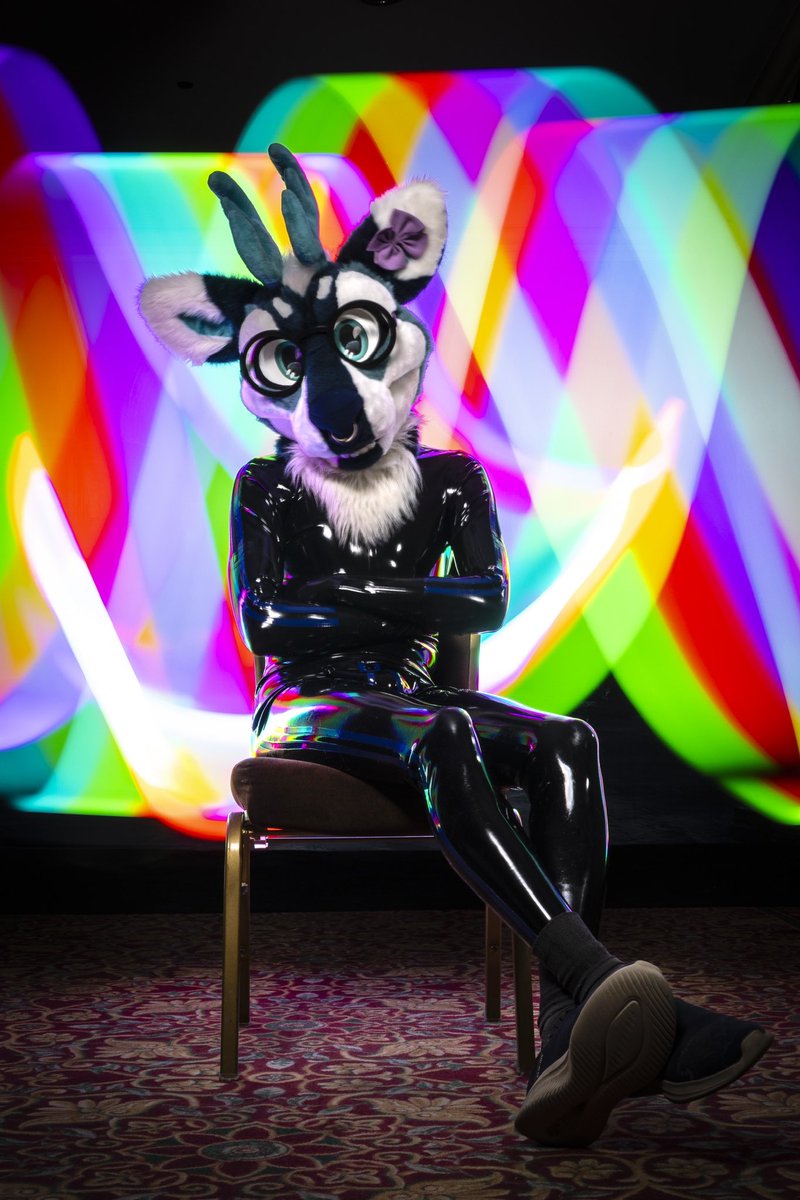 FREE LIGHT PAINT SESH!This will occur Wednesday night at FWA if you are arriving that night and have a fursuit, I need to borrow a fur or 2 for test shots. You will receive one free light paint image 
🐾: <a href="/PolishedDeer/">✨Shiny Bleat!✨</a> 

#fwa #furryweekendatlanta #fwa2025 #fwa25