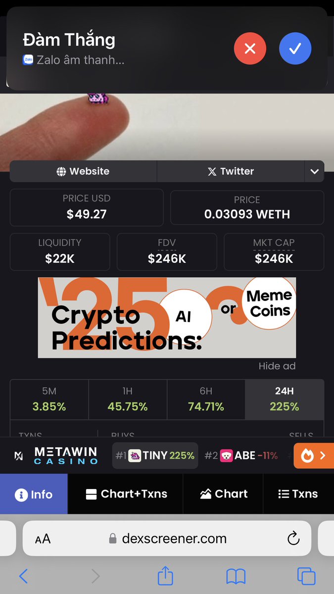 irit9999's tweet image. Tiny là một món quà 
0xD7C28129Baf6E11e4F3516B212c50b44cF4e1D6A
@dailofrog @unichain 
Mạng unichain
@unichain