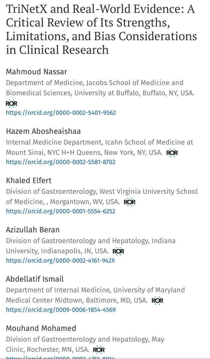Abdellatif Ismail (@abdellatif_07_) on Twitter photo Are you reviewing, citing or writing a study by #TrinetX? This database is undoubtedly useful, but it has its limitations. Check out our review about this #GITwitter #Medtwitter asidejournals.com/index.php/inte… <a href="/HazemAbosheaish/">Hazem Abosheaishaa,MD,MSc</a> <a href="/ElfertKhaled/">Khaled Elfert</a> <a href="/MouhandMD/">Mouhand Mohamed, MD, MSc</a> Are you reviewing, citing or writing a study by #TrinetX? This database is undoubtedly useful, but it has its limitations. Check out our review about this #GITwitter #Medtwitter asidejournals.com/index.php/inte… <a href="/HazemAbosheaish/">Hazem Abosheaishaa,MD,MSc</a> <a href="/ElfertKhaled/">Khaled Elfert</a> <a href="/MouhandMD/">Mouhand Mohamed, MD, MSc</a>