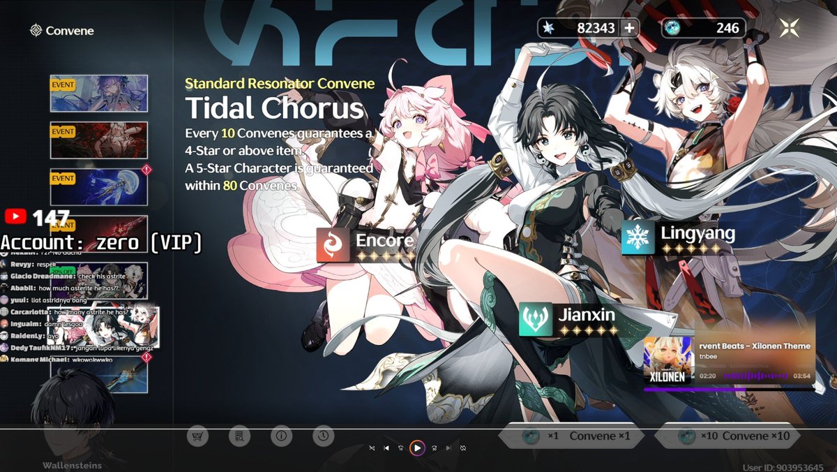 walensteins's tweet image. What is gacha? what is powercreep?
So I try to play f2p account without any pull and it can clear all the endgame content, check out my recent livestream for the gameplay.
BIG W for zero the owner of the account😂
#WutheringWaves