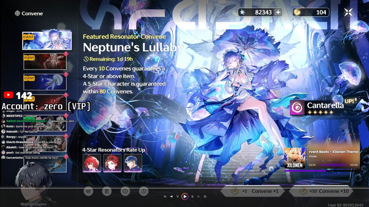 walensteins's tweet image. What is gacha? what is powercreep?
So I try to play f2p account without any pull and it can clear all the endgame content, check out my recent livestream for the gameplay.
BIG W for zero the owner of the account😂
#WutheringWaves