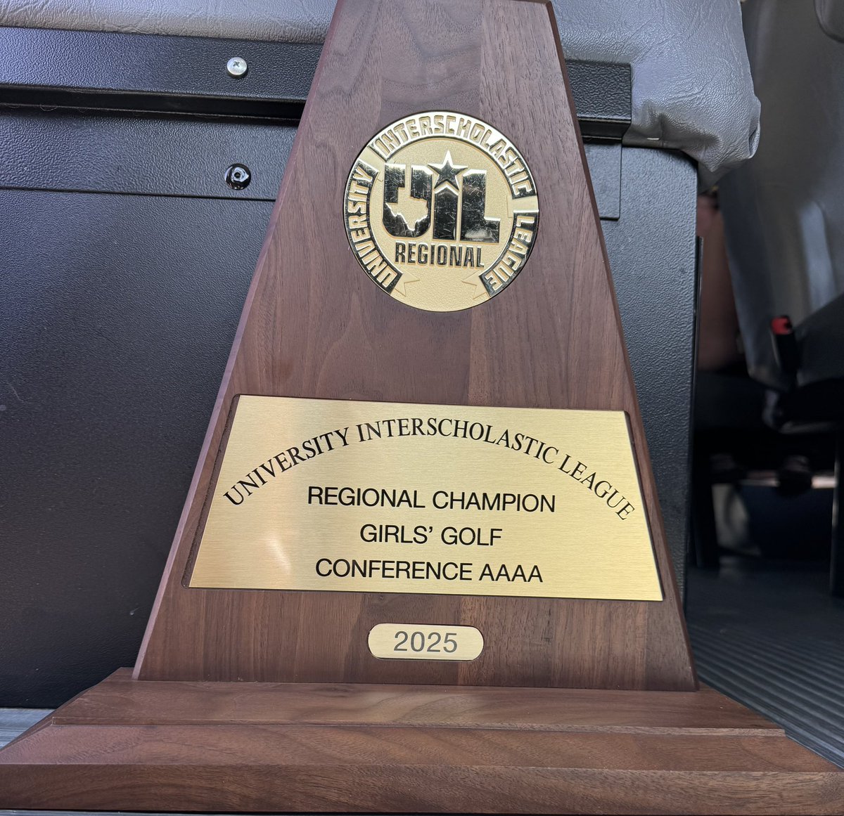 The Lady Mustangs won the Region 1-4A Golf championship today, marking their 14th straight. This win is extra special. This state qualifier makes the 40th CONSECUTIVE State Tournament appearance for the Andrews Golf Program (Boys and Girls Combined). Blessed to be a part of it.