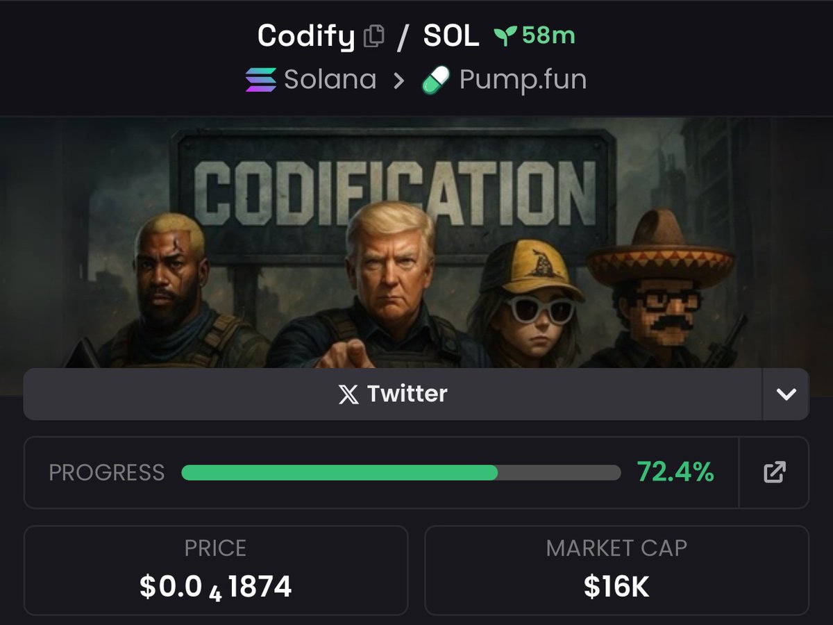 CryptChloe's tweet image. I like $CODIFY as I was a gamer girl once upon a time hehe 😈 

8AjyDge3vw2HVZ5FEuDXgNE9qU7YFYEBAFqq1iKLpump