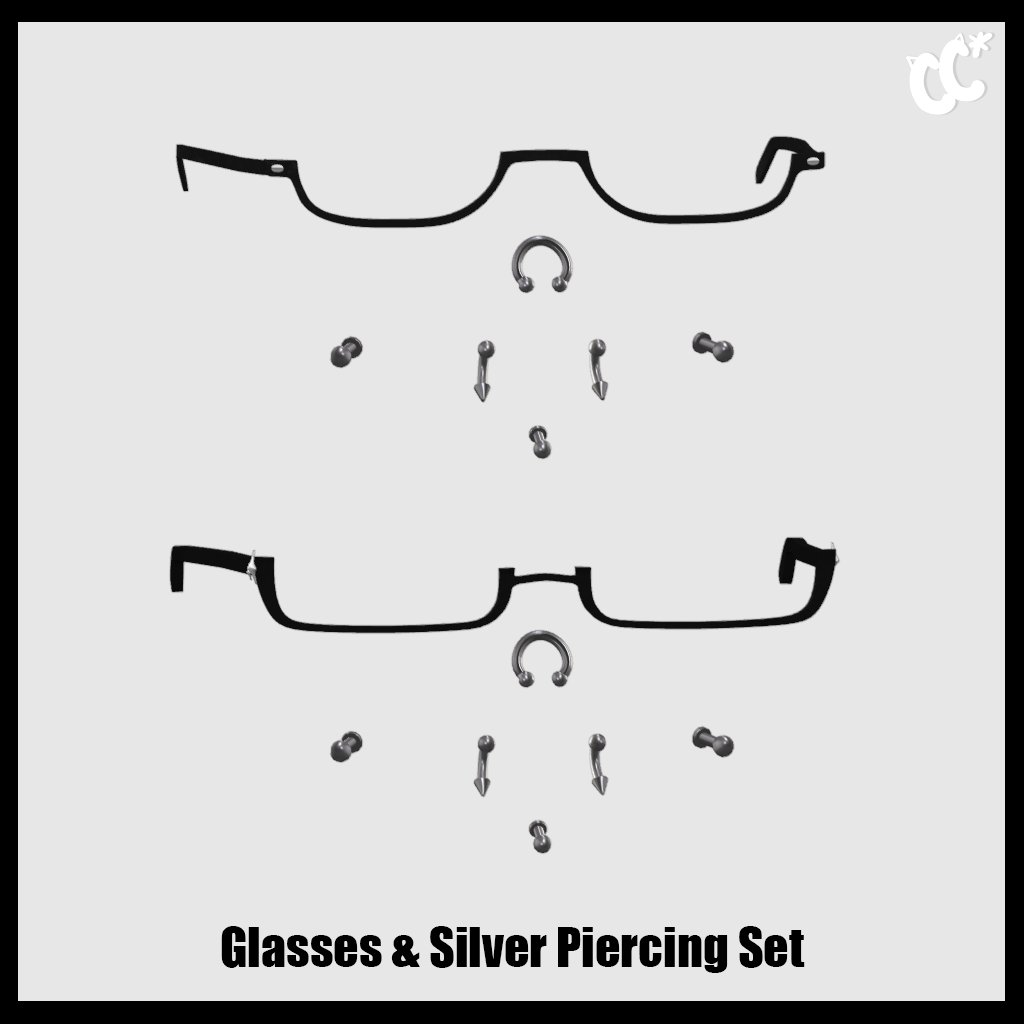 ♡ Cute Siren glasses w/ Piercings♡ 

 ⤷ More variations soon: roblox.com/catalog?Keywor… 

#ROBLOX  #RobloxUGC #RobloxDev
