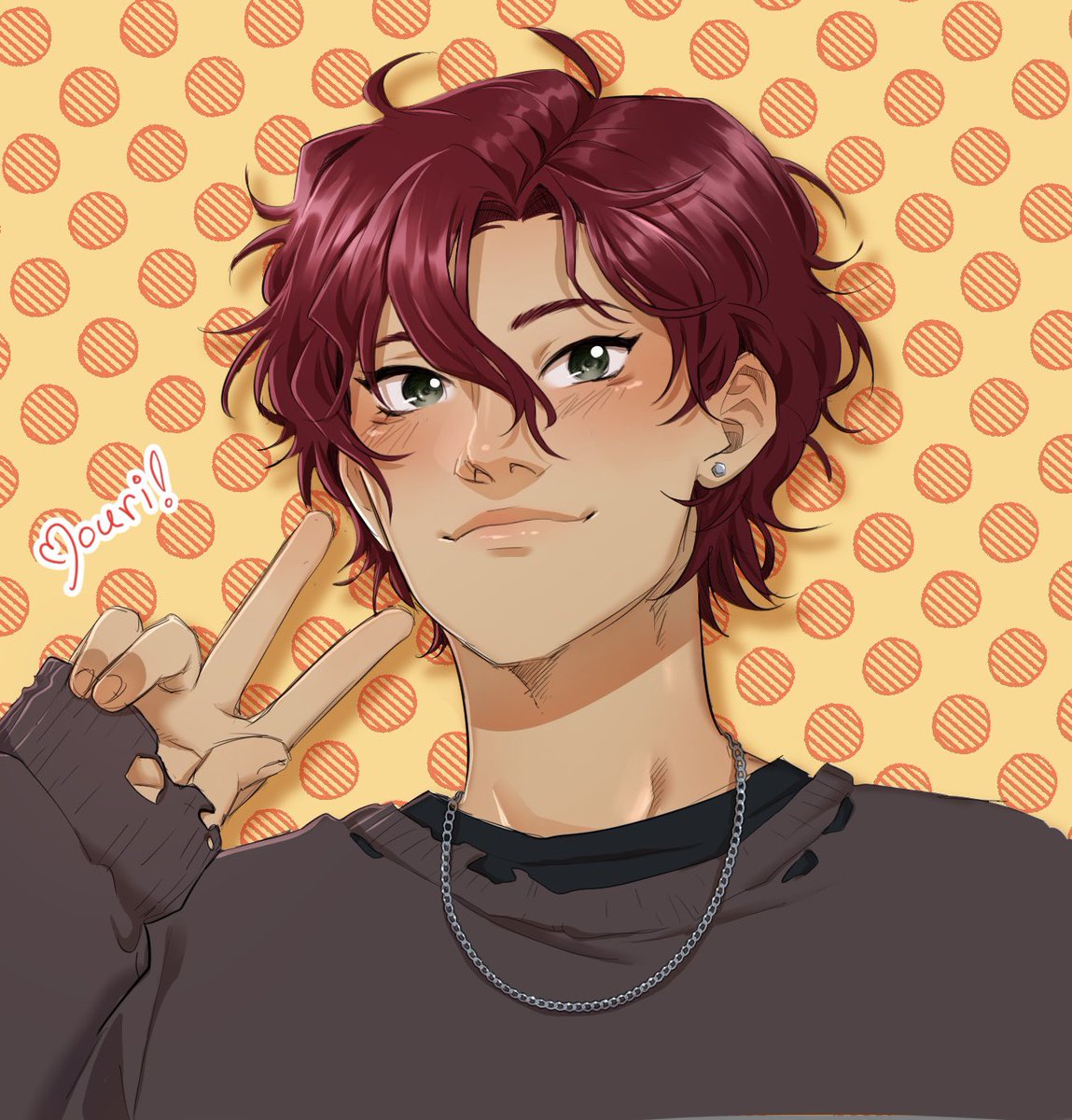 i haven't drawn any u-17 yet!!! i like him :)