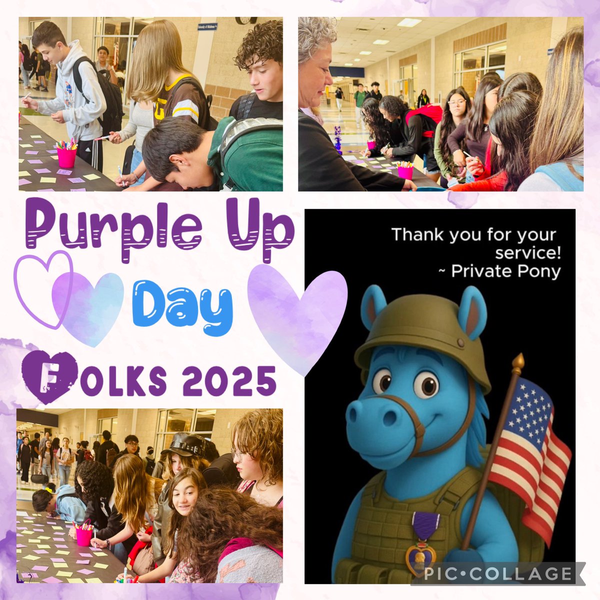 FolksMSCounselors (@folkscounselors) on Twitter photo Stallions <a href="/NISDFolks/">Dr. John Folks MS</a> began their morning writing kind notes for our military connected students! STALLION STRONG 💜💜💜
<a href="/NISDCounseling/">NISD Counseling</a> <a href="/NISD/">Northside ISD</a> <a href="/FolksPta/">FolksPTA</a> Stallions <a href="/NISDFolks/">Dr. John Folks MS</a> began their morning writing kind notes for our military connected students! STALLION STRONG 💜💜💜
<a href="/NISDCounseling/">NISD Counseling</a> <a href="/NISD/">Northside ISD</a> <a href="/FolksPta/">FolksPTA</a>