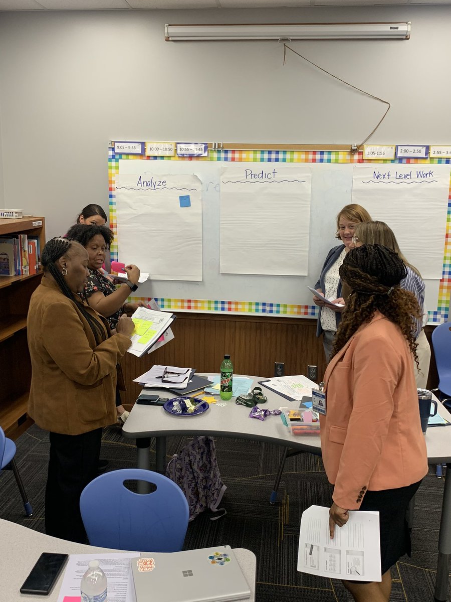 Our school leaders engaged in collective inquiry work today by participating in an Instructional round. Learning to see our system and understanding the root causes of our teacher and student stuck points led to some great reflection and next level work. ❤️