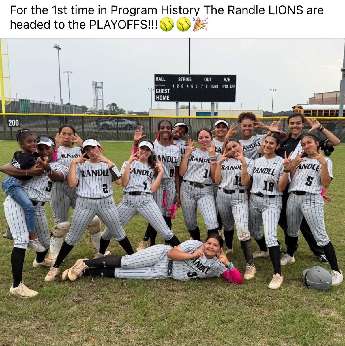 It’s Go time LIONS!!!!!💪🏾❤️🥎