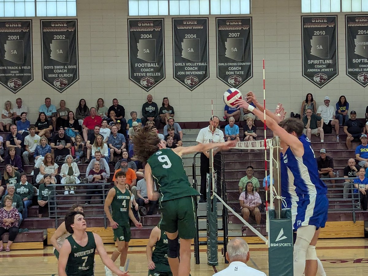 Deer Valley Unified School District (@dvusd) on Twitter photo Mountain Ridge High School Boys Volleyball hosting district rival Sandra Day O'Connor High School this evening. <a href="/DvusdA/">DVUSDAthletics</a> <a href="/TheMRHS/">Mountain Ridge</a> <a href="/SDOathletics/">O'Connor Athletics</a> Mountain Ridge High School Boys Volleyball hosting district rival Sandra Day O'Connor High School this evening. <a href="/DvusdA/">DVUSDAthletics</a> <a href="/TheMRHS/">Mountain Ridge</a> <a href="/SDOathletics/">O'Connor Athletics</a>