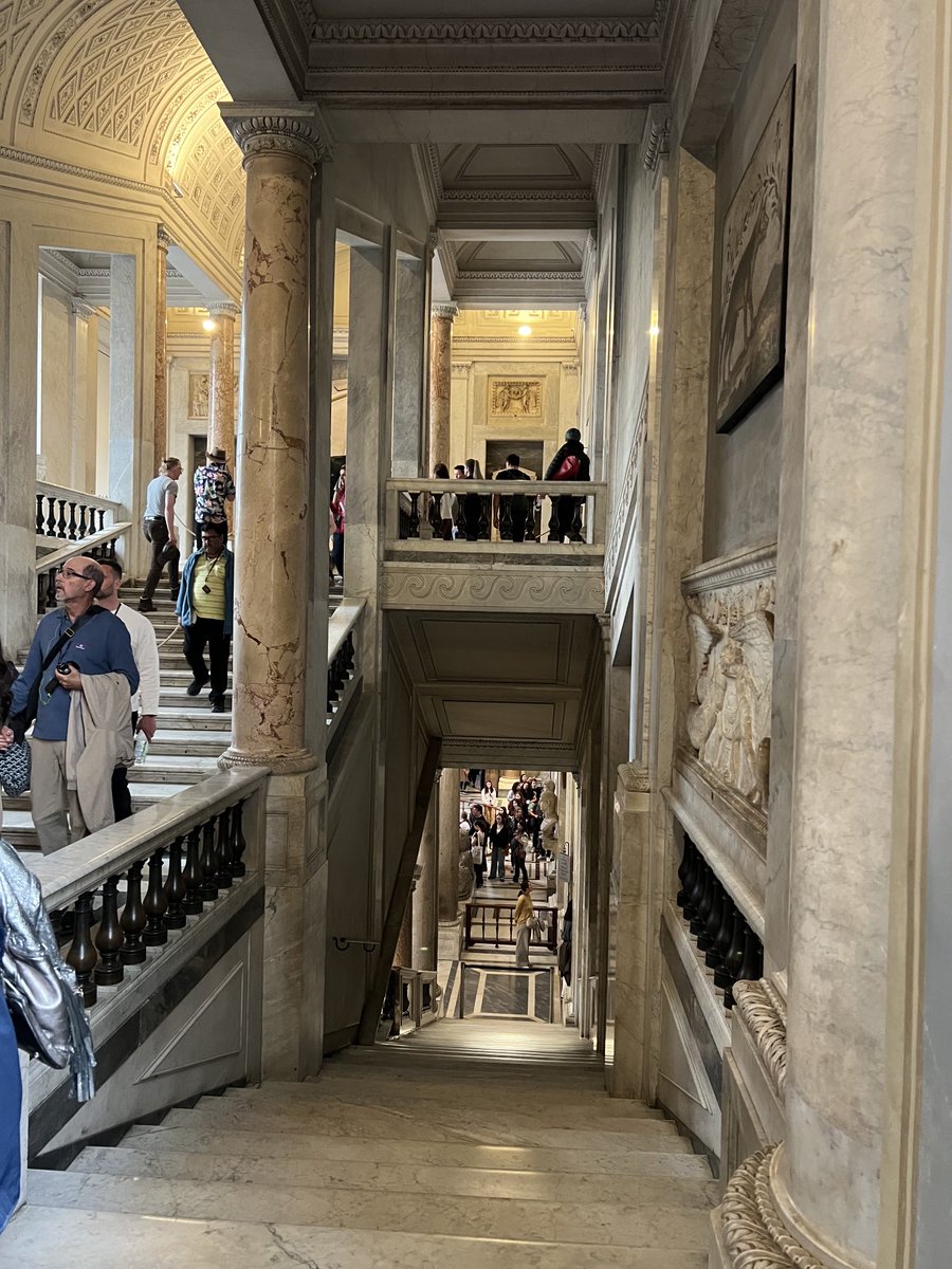 ScienceTech's tweet image. The Vatican City: In the afternoon of day two we went to the Vatican City, the smallest country in the world on an expert led tour. This independent City-State is ruled by the Pope. We saw St. Peter’s  Basilica, the largest church in the world.