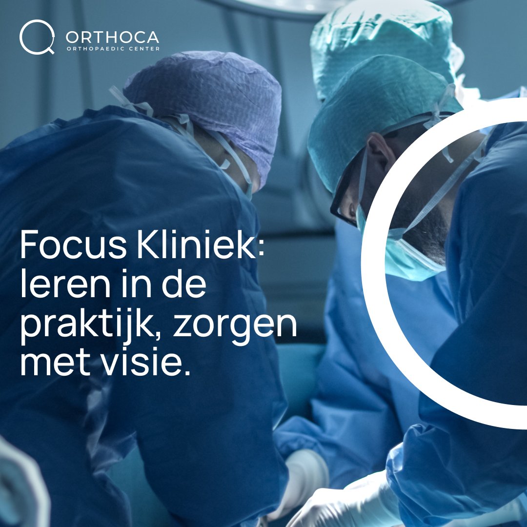 🎓 Opleiding meets innovatie bij de Orthopedie Focus Kliniek! 

Studenten, jonge artsen en verpleegkundigen krijgen bij Orthopedie Focus Kliniek de kans om tijdens hun opleiding écht mee te draaien op de werkvloer.

#Orthopediefocuskliniek #Orthoca #AZMonica #Opleiding