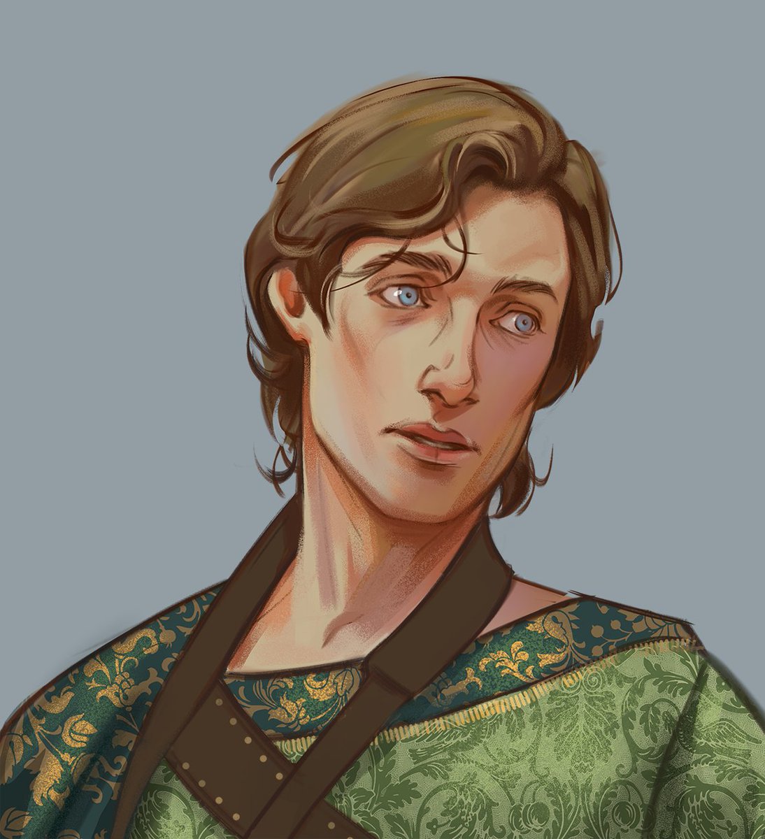 garybabuna's tweet image. Had this genius idea once to draw every character I haven’t drawn yet… yeah, that didn’t last long #Kemen #GilGalad #TheRingsOfPower #TROPfanart