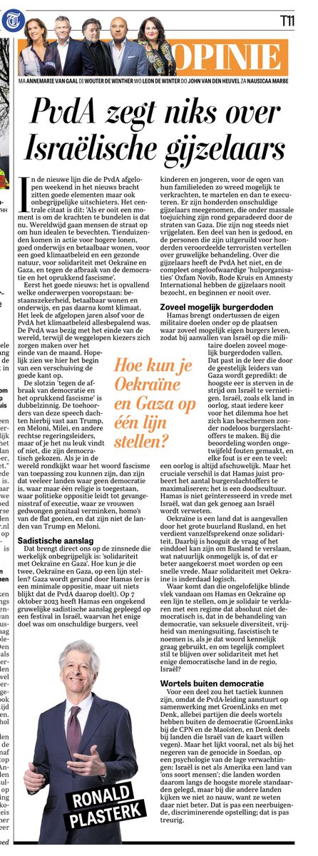 PvdA schaam je! Je hoeft heus niet alles wat Israël doet goed te vinden, maar dit?