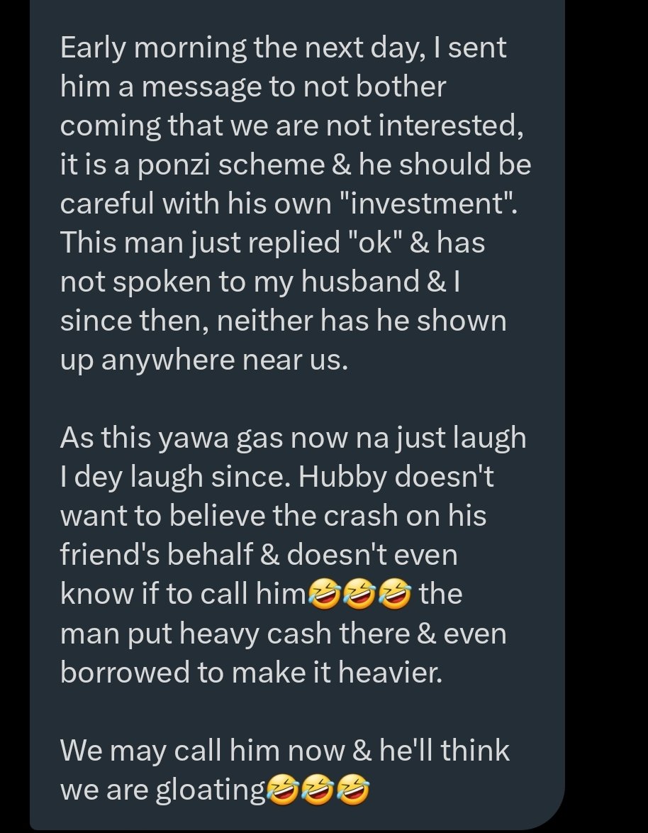 jon_d_doe's tweet photo. How a wife saved her husband from CBEX 👇. https://t.co/m1QGVa4GBa