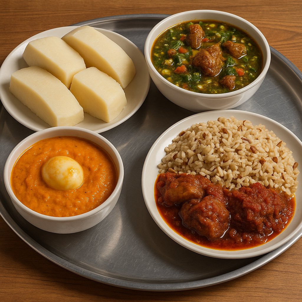 5 NIGERIAN FOODS THAT ARE HEALTHIER THAN YOU THINK.

Many people assume traditional Nigerian foods are “too starchy”, “too oily” or “unhealthy”.

But the truth is, when prepared the right way, these meals can be
très nutritious.

Here are 5 underestimated Nigerian foods 👇🏼