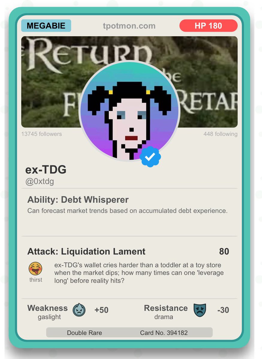 Tarded Degen Gambler tweet media