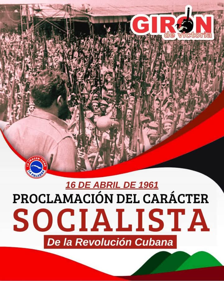 #TenemosMemoria #CubaViveEnSuHistoria Como en Girón solo nos espera la #Victoria <a href="/PresidenciaCuba/">Presidencia Cuba 🇨🇺</a> <a href="/DiazCanelB/">Miguel Díaz-Canel Bermúdez</a> <a href="/MMarreroCruz/">Manuel Marrero Cruz</a> <a href="/MallulyDiaz/">Malluly Diaz</a> <a href="/CuGEcuatorial/">EmbaCuba Guinea Ecuatorial</a> <a href="/BrigadaEducGE/">Brigada Educativa Cubana en Guinea Ecuatorial</a> <a href="/CubaMined/">MINED</a>