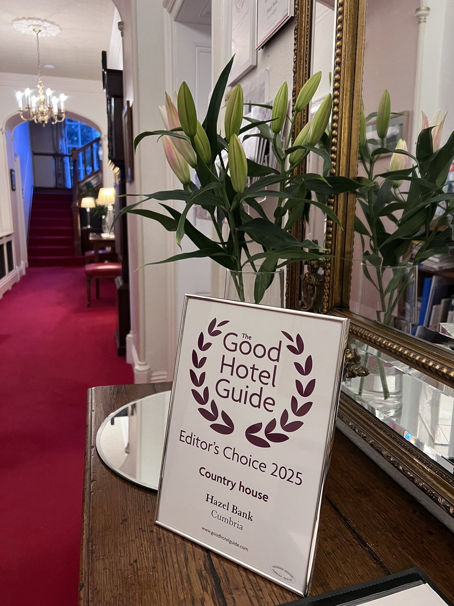 Delighted to be editors choice for yet another year .. well done to all the team .
#borrowdale 
#lakedistrict